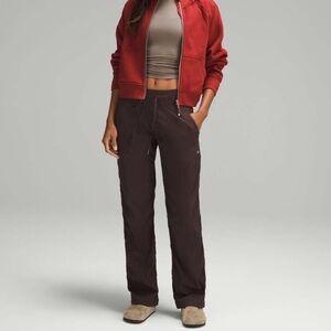 Lululemon Espresso Mid Rise Studio Pants Size 6